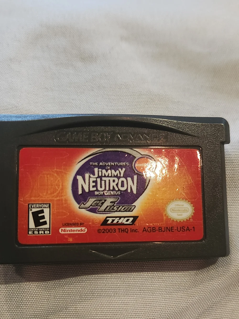 Game Boy Advance 4 Game Lot Pac-Man Collection Jimmy Neutron Tony Hawk Zoey 101